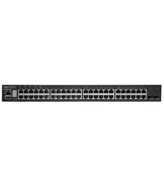 Коммутатор Edge-core ECS4620-52P, 48×1 Гбит/с + 2×10 Гбит/с SFP+ + слот расширения (2×10 Гбит/с SFP+), управляемый