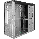 Компьютерный корпус Miditower ExeGate UN-604-UNS450 (ATX, БП UNS450 с вент. 12см, 2хUSB+2хUSB 3.0, аудио, черный), фото2