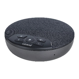 Спикерфон Intrend ITSPH-W200 4 капсюля, BT+USB, эффективный радиус 3м, ANC, AEC, AGC, полнодуплексная связь, беспроводное каскадирование 2х спикерфонов, аккумулятор: время работы в режиме разговора до 12 часов. В комплекте USB-dongle