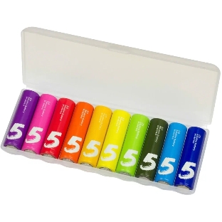Батарейки Xiaomi ZI5-AA Rainbow Colors (10 шт.) AA510