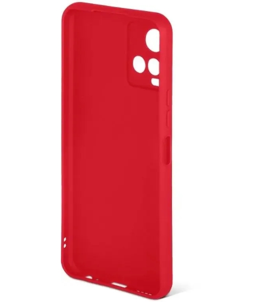 Чехол (клип-кейс) DF vCase-06 для Vivo Y21/Y33s красный