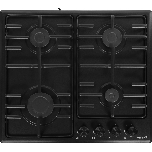 Газовая варочная панель Vitek VGH 6410 MBK черный