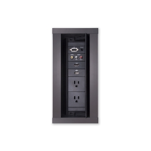 Порт подключения модуля HydraPort 9 - черный FG560-02-BL AMX HPX-900BL