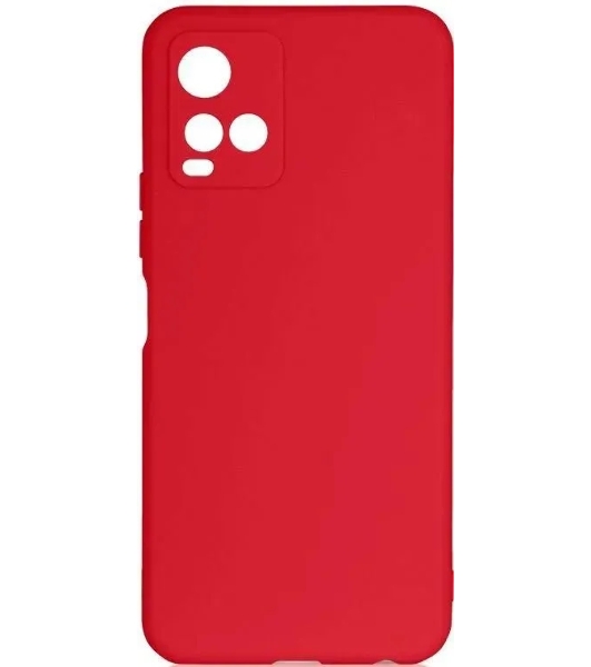 Чехол (клип-кейс) DF vCase-06 для Vivo Y21/Y33s красный