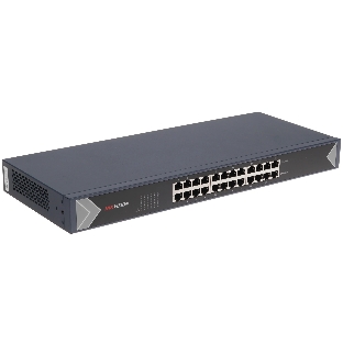Коммутатор Hikvision DS-3E0524-E(C), 24×1 Гбит/с, неуправляемый