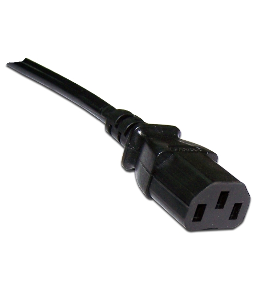 Шнур питания Lanmaster LAN-PP13/SHA-7.0-BK C13-Schuko проводник.:3x0.75мм2 7м 220В 10А черный
