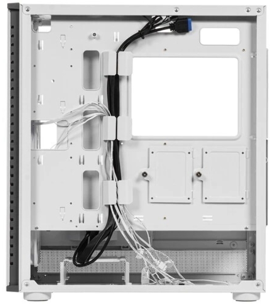 Компьютерный корпус PCCooler ME200 MESH WH, Mesh Full Tower, белый, TG, SPCC, 3x120мм ARGb E-ATX, ATX, mATX, mITX 180/380/220мм 4x2.5', 2x3.5', 7+3xPCI 1xUSB-A 3.0, 2xUSB-A 2.0 432x225x495мм