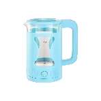 Чайник электрический Energy E-257 1.5л стекло, голубой, фото 1