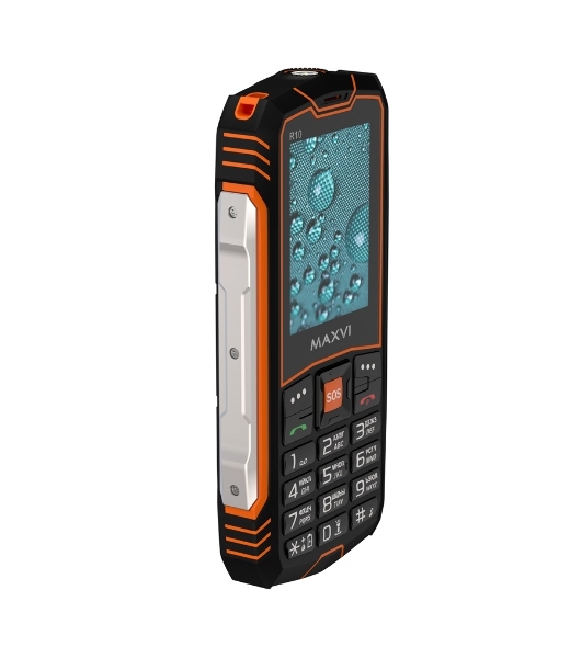 Мобильный телефон Maxvi R10 оранжевый