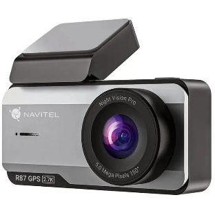 Видеорегистратор Navitel R87 GPS, 2592x1944, 3.7', GPS, Wi-Fi, G-сенсор, GPS-информатор