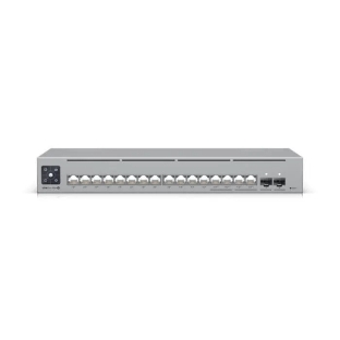 Коммутатор Ubiquiti Networking interface, (12) GbE RJ45 ports (4) 1/2.5 GbE RJ45 ports (2) 10G SFP+ ports; Total non-blocking throughput, 42 Gbps; Switching capacity, 84 Gbps