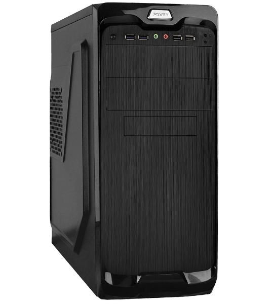 Компьютерный корпус Miditower ExeGate UN-604-UNS500 (ATX, БП UNS500 с вент. 12см, 2хUSB+2хUSB 3.0, аудио, черный)