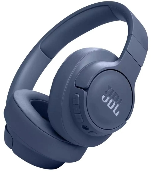 Беспроводные/проводные наушники JBL Tune 770NC синий, полноразмерные, Bluetooth + проводной, активное шумоподавление, до 70 ч