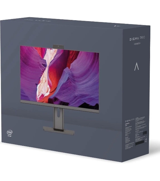 Моноблок Digma Pro Unity 23.8' Full HD i3 12100 16Gb SSD 512Gb Win11Pro серый/черный