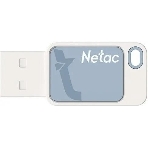 Флешка USB Netac UA31 (NT03UA31N-032G-20BL), 32Gb, USB 2.0, R/W 110/45, синий/белый, фото 1