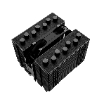 Кулер ID-COOLING SE-207-XT SLIM черный 120мм алюминий/медь 1800rpm 35db 4-pin 220W 135мм, фото3