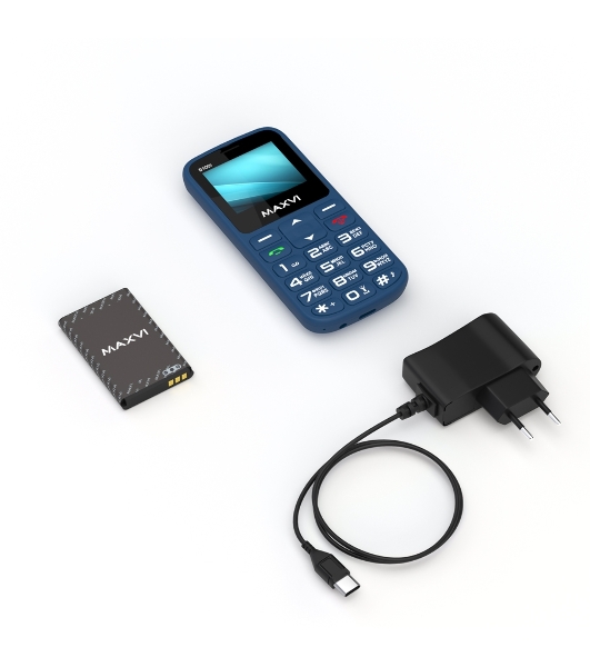 Мобильный телефон Maxvi B100i синий