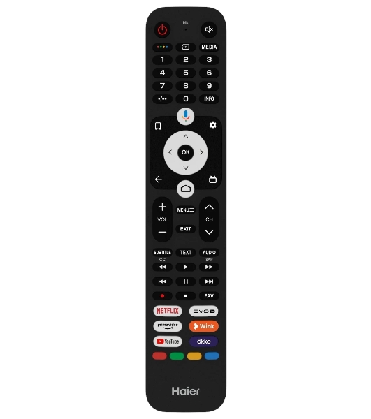 Телевизор Haier 32' DH1ZM0M00RU H1 черный Direct LED HD 60Hz Smart TV Android TV 11 1.5GB/8GB