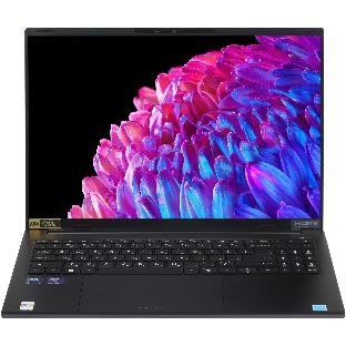 Ноутбук Acer Swift Go 16 SFG16-74-568D Intel Core Ultra 5 226V/16Gb/SSD1Tb/16'/OLED/WUXGA+/2048x1280/120Hz/NoOS/Black/1.52kg (NX.JNMCD.001)