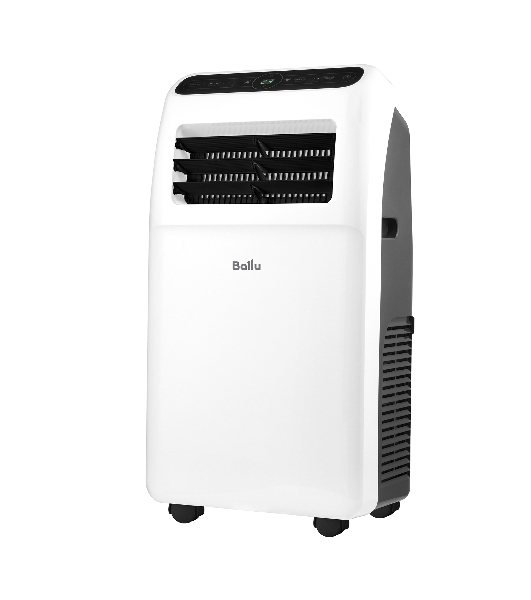 Кондиционер мобильный Ballu Aura BPAC-12 CP/N1_24Y 12000 BTU, 30 м², 52 дБ, охлаждение, осушение, белый