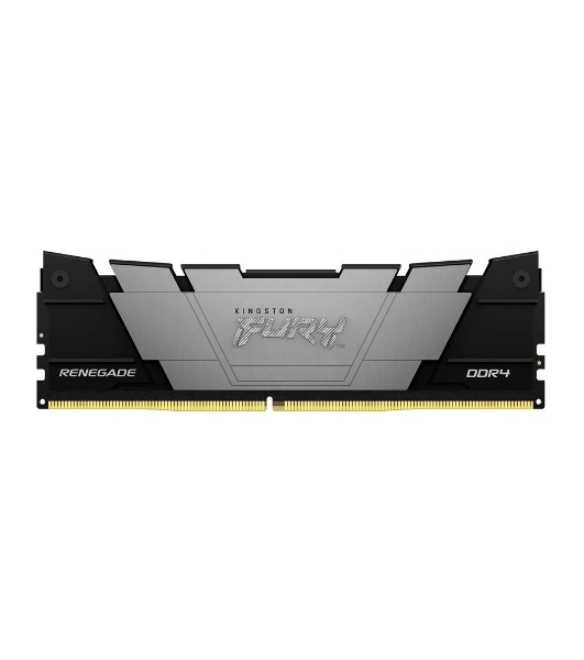 Оперативная память Kingston Fury Renegade, DDR4, 32GB (2x16GB), 3200MHz, CL16, DIMM, с радиаторами, серый/черный