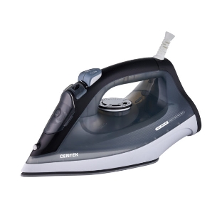 Утюг Centek CT-2307 черный/белый, 2800 Вт, 60 г/мин, 190 г/мин, 300 мл