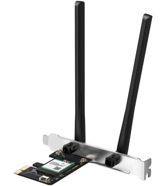 Двухдиапазонный беспроводной адаптер Mercusys MA70XE PCI-Express Wi-Fi с Bluetooth