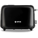Тостер Vitek Illusion VT-1573 черный, 700 Вт, 2 слота, фото2