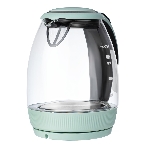 Электрочайник Centek CT-0008 мятный, 1.7 л, 2200 Вт, скрытый нагревательный элемент, фото2