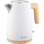 Чайник электрический Vitek VT-1154 1.7л. 2200Вт белый/дерево, фото 1