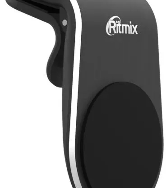 Держатель Ritmix RCH-009 V Magnet магнитный черный (80000771)