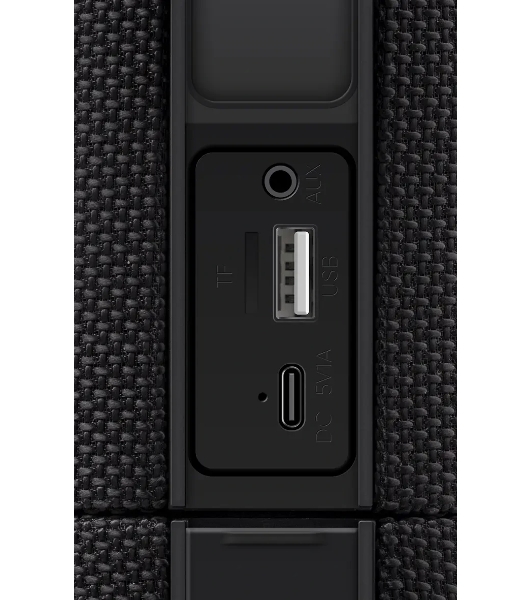 Колонка портативная Defender Union black (20Вт, 2.0 стерео, Bluetooth, питание от аккумулятора)