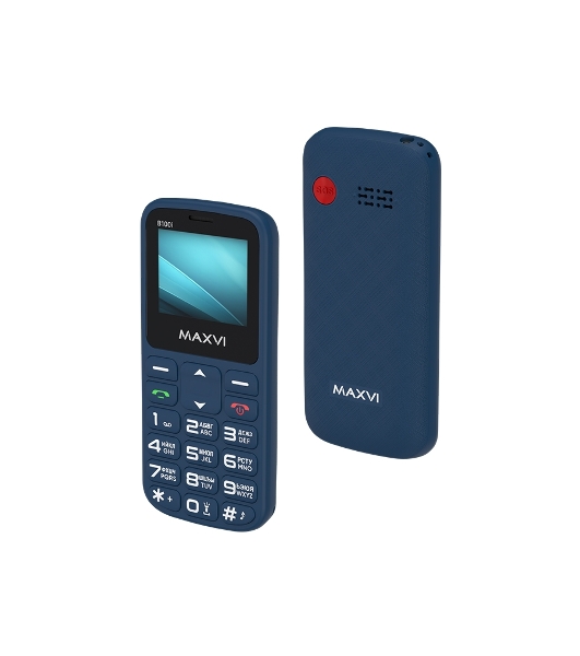 Мобильный телефон Maxvi B100i синий