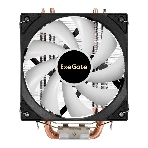 Кулер ExeGate Wizard EXX600-PWM.ARGb (Al+Cu, 6 тепл.трубки, LGA775/1150/1151/1155/1156/1200/1700/1851/AM2/AM2+/AM3/AM3+/AM4/AM5/FM1/FM2/754/939/940, TDP 180W, Fan 120мм PWM, 800-2400RPM, Hydro bearing, 4pin + 5V 3pin ARGb, 11-24db, 540г, ARGb подсветка, с термопастой, на защелках, Color Box), фото8