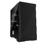 Компьютерный корпус ZALMAN Z1 ICEBERG, MicroATX, черный, WINDOW, 2xCOMBO (3.5' OR 2.5'), 3x2.5', 1xUSB 2.0, 2xUSB 3.0, FRONT 2x120мм, REAR 1x120мм, фото 1