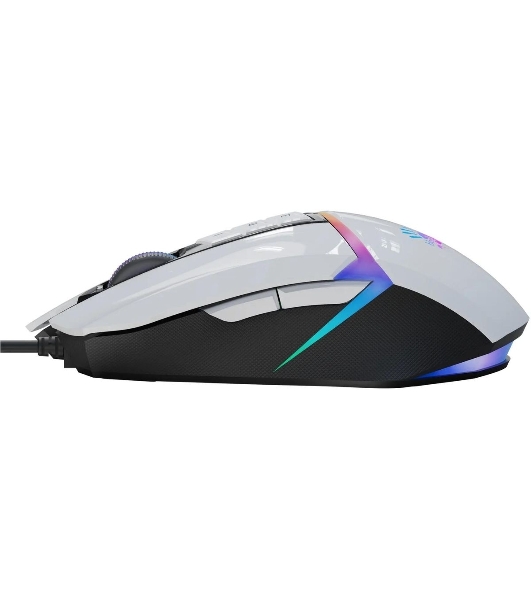 Мышь проводная A4Tech Bloody W60 Max белый, 10000 dpi, USB, кнопки - 10