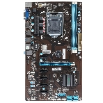 Материнская плата Esonic H81-BTC-KING, LGA 1150, Intel H81, 2xDDR3, 4xSATA, 1xPCIe 3.0 x16, 2xPCIe 2.0 x1, 1xVGA, 1xHDMI, 1x1Gb LAN, 2xUSB-A 5Gbps, 2xUSB-A 2.0, 7.1, ATX, фото 1