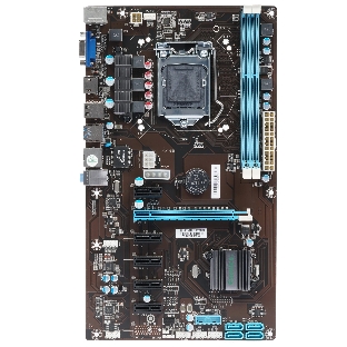 Материнская плата Esonic H81-BTC-KING, LGA 1150, Intel H81, 2xDDR3, 4xSATA, 1xPCIe 3.0 x16, 2xPCIe 2.0 x1, 1xVGA, 1xHDMI, 1x1Gb LAN, 2xUSB-A 5Gbps, 2xUSB-A 2.0, 7.1, ATX