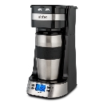 Кофеварка капельная Kitfort КТ-795 черный/нержавеющая сталь, исп. кофе - молотый, 0.42 л, 750 Вт., фото 1