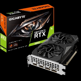 Видеокарта Gigabyte GV-N3050WF2OCV2-6GD PCI-E 4.0 96bit GDDR6 1470/14000 HDMIx2 DPx2 HDCP Ret