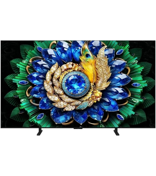 Телевизор TCL 55A400M, 55', черный, QD-MiniLED, 4K Ultra HD, 144Hz, Google TV, 3Gb/32Gb