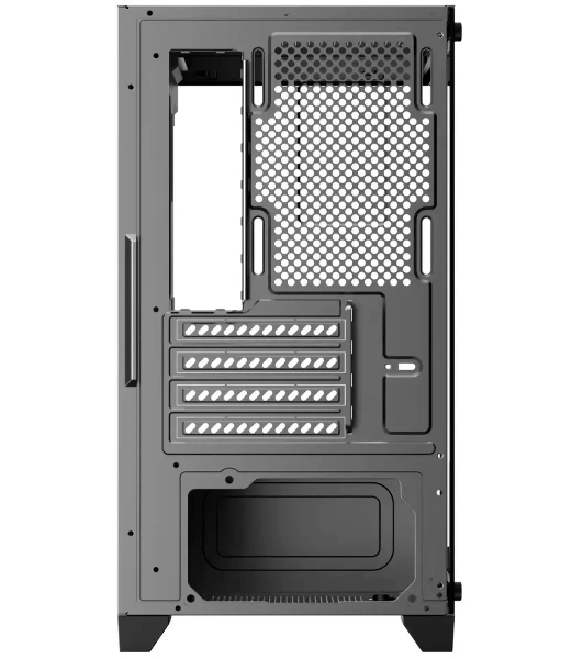 Компьютерный корпус Bloody BD-CC103 черный без БП mATX 7x120мм 1xUSB 2.0 1xUSB 3.0 audio bott PSU