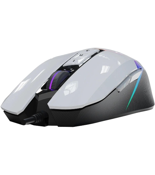 Мышь проводная A4Tech Bloody W60 Max белый, 10000 dpi, USB, кнопки - 10