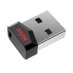 Флешка USB Netac UM81 (NT03UM81N-004G-20BK), 4Gb, USB 2.0, R/W 30/10, черный/красный, фото 1