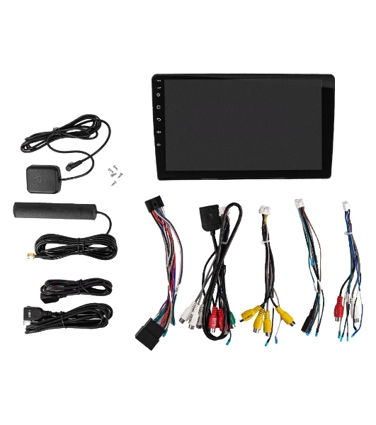 Автомагнитола ACV AD-9006DSP, 2 DIN, 9', Android 13, Bluetooth, USB Type-A, AUX, GPS, 4G, CarPlay