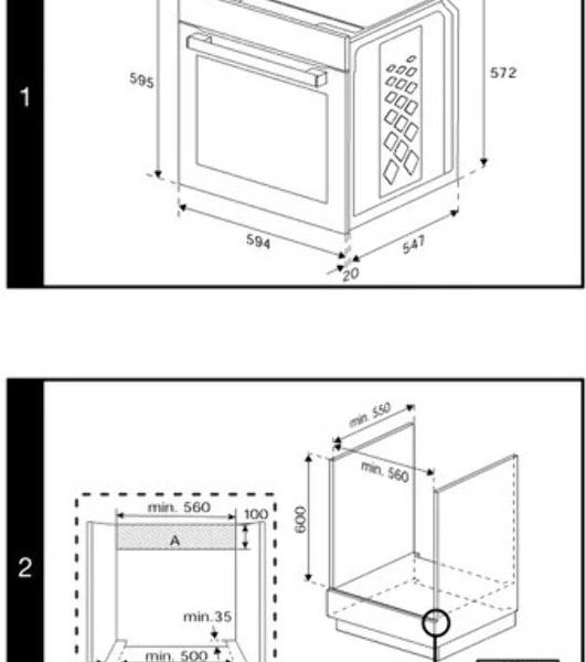 Электрический духовой шкаф Beko BBIM13301B, черный