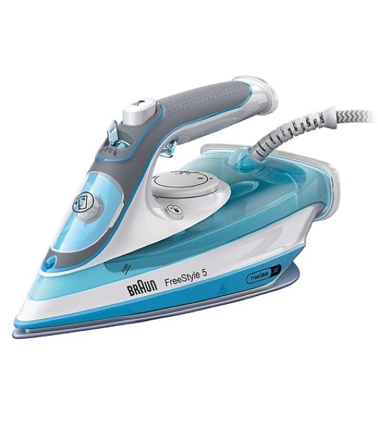 Утюг Braun SI5006BL белый/голубой, 2600 Вт, 50 г/мин, 180 г/мин, 300 мл