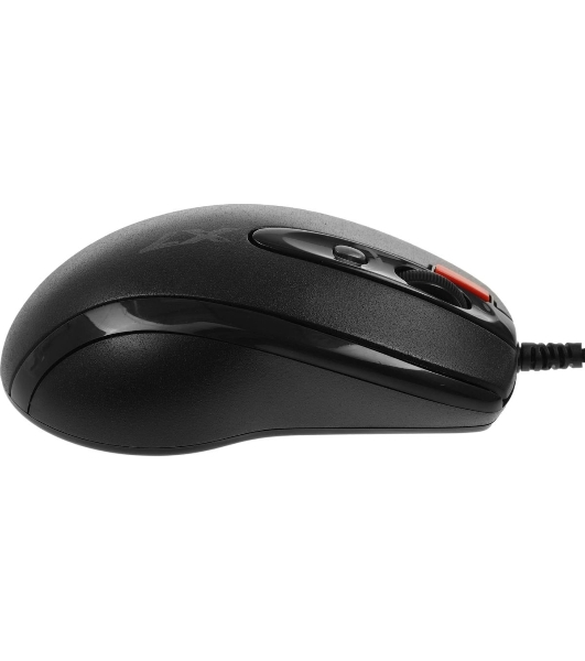 Мышь проводная + коврик A4Tech X-7120 черный, 2000 dpi, USB, кнопки - 7