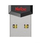Флешка USB Netac UM81 (NT03UM81N-004G-20BK), 4Gb, USB 2.0, R/W 30/10, черный/красный, фото2