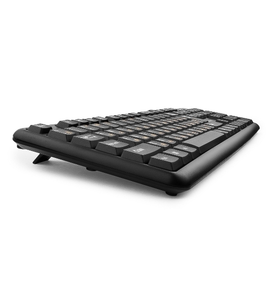 Клавиатура Гарнизон GK-100L проводная, USB Type-A, чёрный